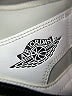 Air Jordan White 1 Mid Sneakers Size 9 1/2 - photo 7