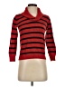 Perry Ellis Stripes Red Pullover Sweater Size S - photo 1