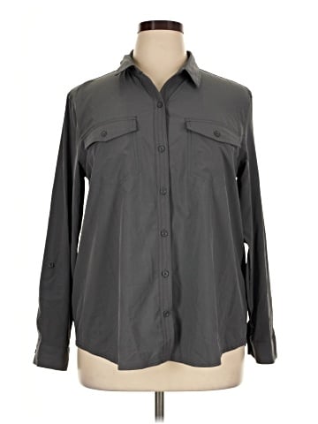 Eddie Bauer Long Sleeve Button-Down Shirt (view 1)