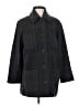 Classiques Entier Plaid Gray Wool Coat Size S - photo 1