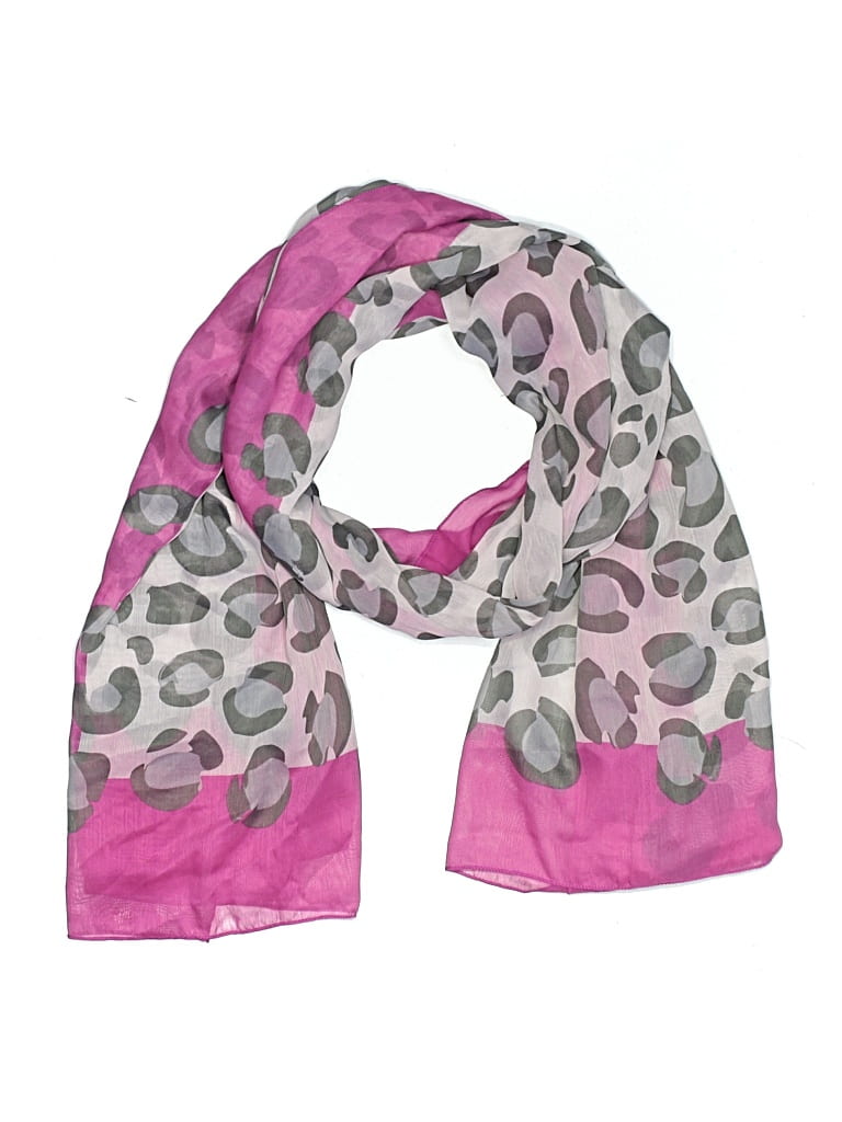 Pre-owned Assorted Brands Scarf In Pink