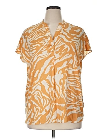 RACHEL Rachel Roy Short Sleeve Polo (view 1)