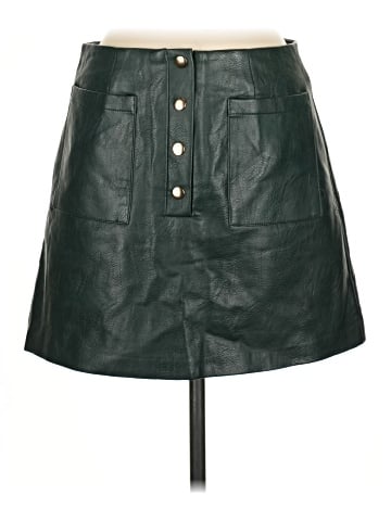 Forever 21 Faux Leather Skirt (view 1)