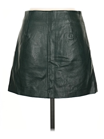 Forever 21 Faux Leather Skirt (view 2)