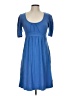 Splendid Solid Blue Casual Dress Size L - photo 1
