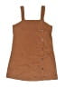 Shein Solid Brown Dress Size 7Y - photo 1