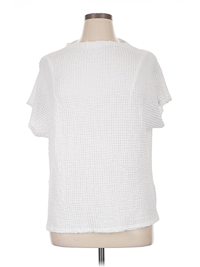 Pre-owned Gallery Short Sleeve T-shirt In White