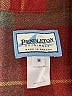 Pendleton 100% Wool Plaid Burgundy Wool Coat Size M - photo 6