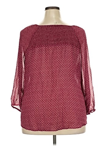 SONOMA life + style 3/4 Sleeve Blouse (view 2)