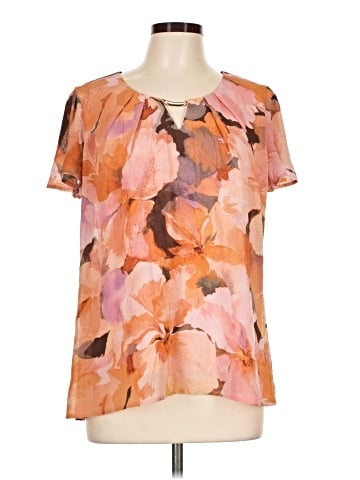 Sara Michelle Short Sleeve Blouse (view 1)
