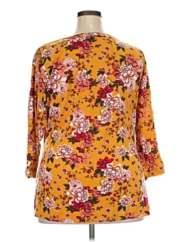 KRISTIN NICOLE 3/4 Sleeve Blouse (view 2)