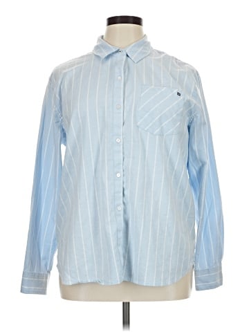 Crown & Ivy Long Sleeve Button-Down Shirt (view 1)