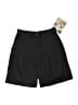 Chic Solid Black Shorts Size 8 - photo 1