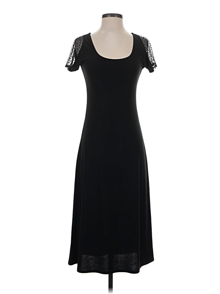Pre-owned Beacon Casual Dress In Black