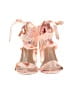 Shein Floral Pink Sandals Size 11 - photo 2