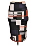 Unbranded 100% Polyester Graphic Black Casual Skirt Size S - photo 1