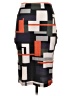 Unbranded 100% Polyester Graphic Black Casual Skirt Size S - photo 2