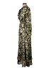 BCBGMAXAZRIA 100% Polyester Yellow Casual Dress Size S - photo 5