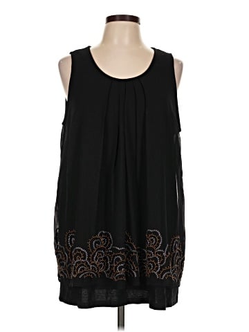 Lavish Sleeveless Blouse (view 1)