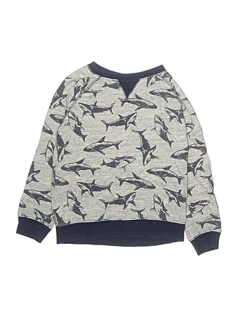 Pre-owned Gymboree Kids' Sweatshirt In Gray
