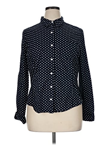 Jones New York Sport Long Sleeve Button-Down Shirt (view 1)