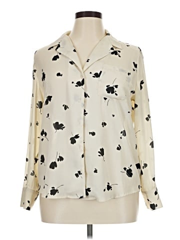 Who What Wear Long Sleeve Blouse (view 1)