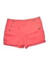Ann Taylor LOFT Solid Red Shorts Size 8 - photo 1