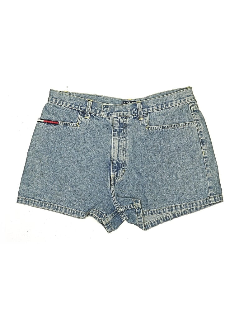Pre-owned Tommy Jeans Denim Shorts In Blue