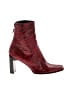 Stuart Weitzman Burgundy Ankle Boots Size 8 - photo 1