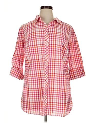 Talbots Outlet 3/4 Sleeve Button-Down Shirt (view 1)