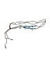 Unbranded Teal Belt Size Sm - Lg - photo 1