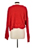 Alya Red Pullover Sweater Size L - photo 2