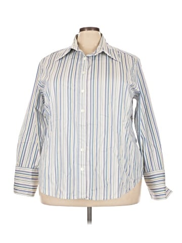 Jones New York Long Sleeve Button-Down Shirt (view 1)