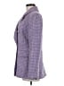 Aqua Houndstooth Purple Blazer Size M - photo 5