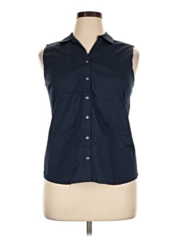 Charter Club Sleeveless Button-Down Shirt (view 1)