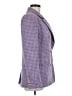 Aqua Houndstooth Purple Blazer Size M - photo 4