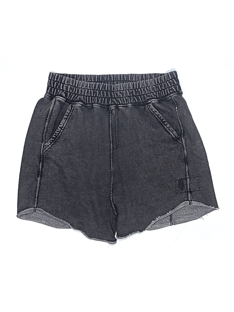 Pre-owned Fp Movement Denim Shorts In Gray