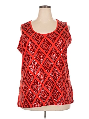 Ruby Rd. Sleeveless Blouse (view 1)