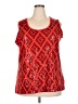 Ruby Rd. Red Sleeveless Blouse Size 2X - photo 1