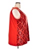 Ruby Rd. Red Sleeveless Blouse Size 2X - photo 4