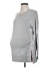 Seraphine Gray Pullover Sweater Size Sm Maternity - photo 1