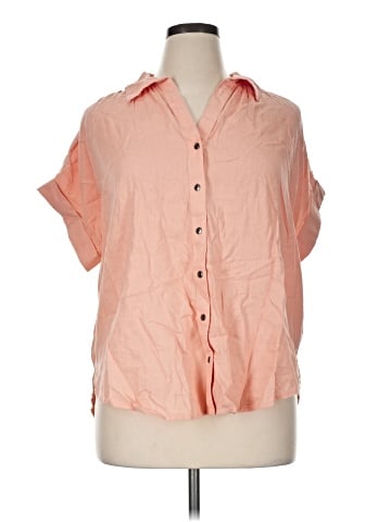 Caslon Short Sleeve Blouse (view 1)