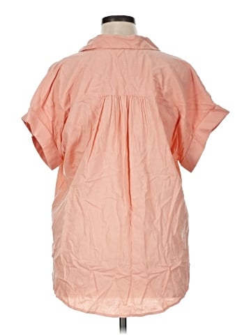 Caslon Short Sleeve Blouse (view 2)
