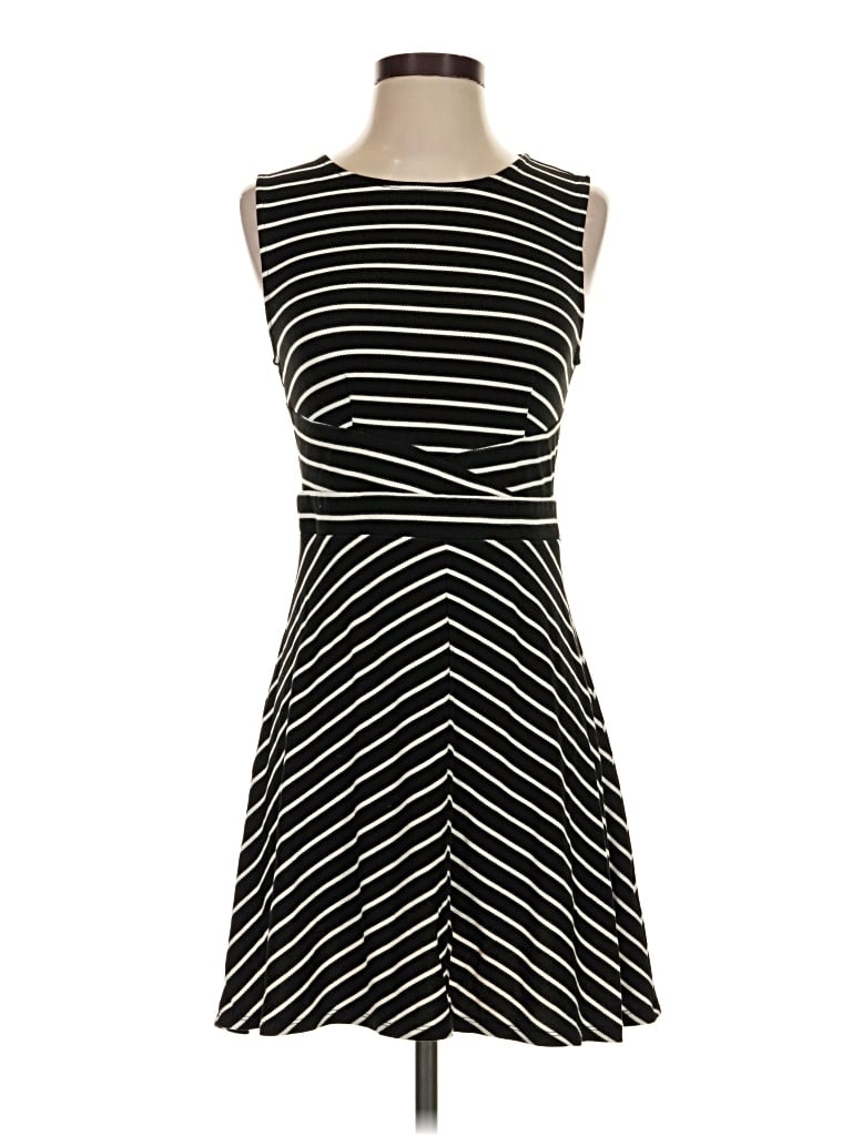 Pre-owned Rewind Casual Dress In Black