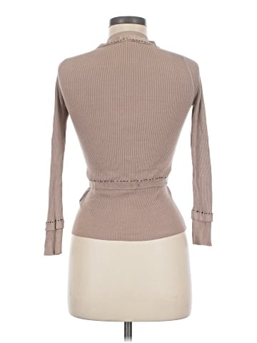 Paule Ka Long Sleeve Silk Top (view 2)