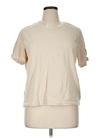 Denim & Co Short Sleeve T-Shirt (view 1)