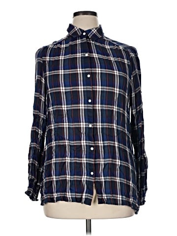 Max Studio Long Sleeve Button-Down Shirt (view 1)