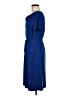 George Solid Blue Casual Dress Size M - photo 5