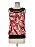 Wrapper Red Sleeveless Blouse Size M - photo 1