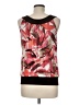 Wrapper Red Sleeveless Blouse Size M - photo 2